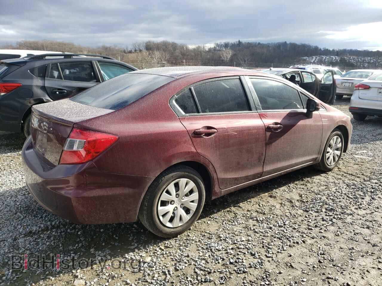 2012 HONDA CIVIC - VIN: 2HGFB2F50CH579284 - Фото 3