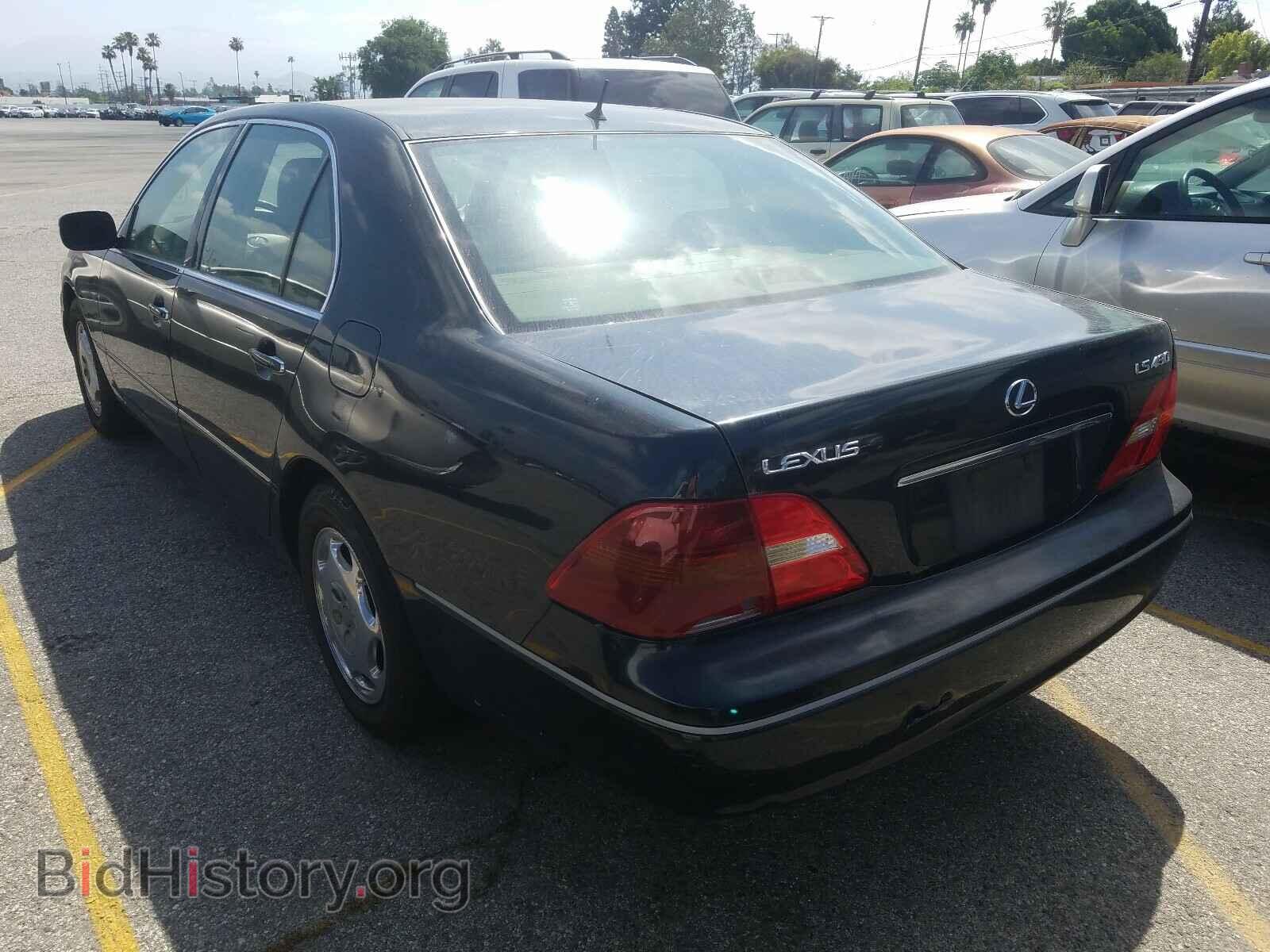 2001 LEXUS LS430 - VIN: JTHBN30F810036499 - Фото 3