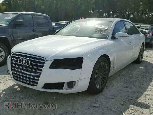 2014 AUDI A8 - VIN: WAUR2AFD2EN012238 - Фото 2