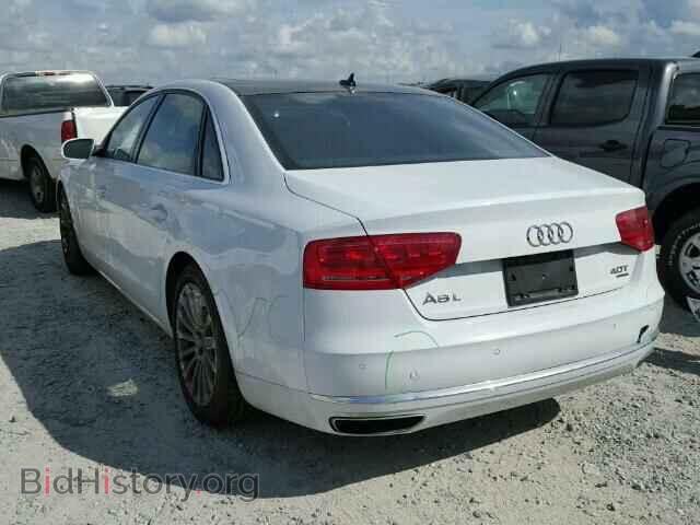 2014 AUDI A8 - VIN: WAUR2AFD2EN012238 - Фото 3