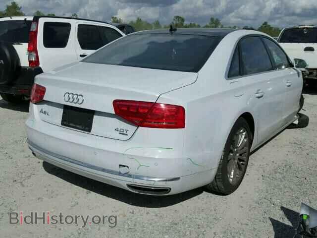 2014 AUDI A8 - VIN: WAUR2AFD2EN012238 - Фото 4