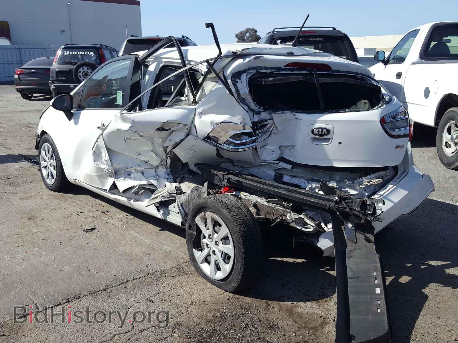 2013 KIA RIO - VIN: KNADM5A34D6228885 - Фото 3