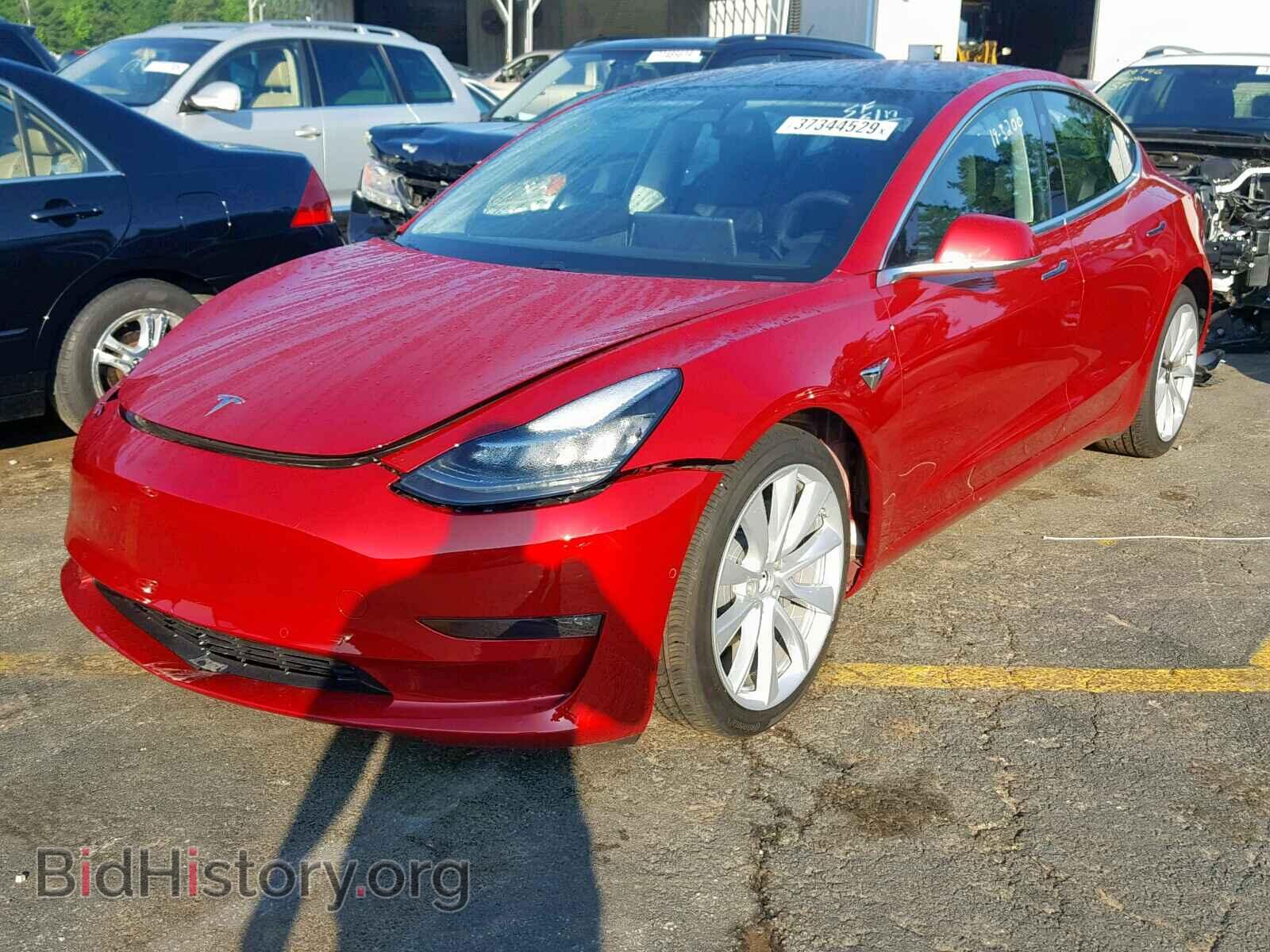 2018 TESLA MODEL 3 - VIN: 5YJ3E1EAXJF013623 - Фото 2