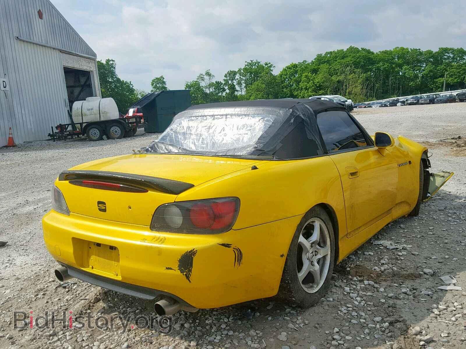 2001 HONDA S2000 - VIN: JHMAP11411T004838 - Фото 4