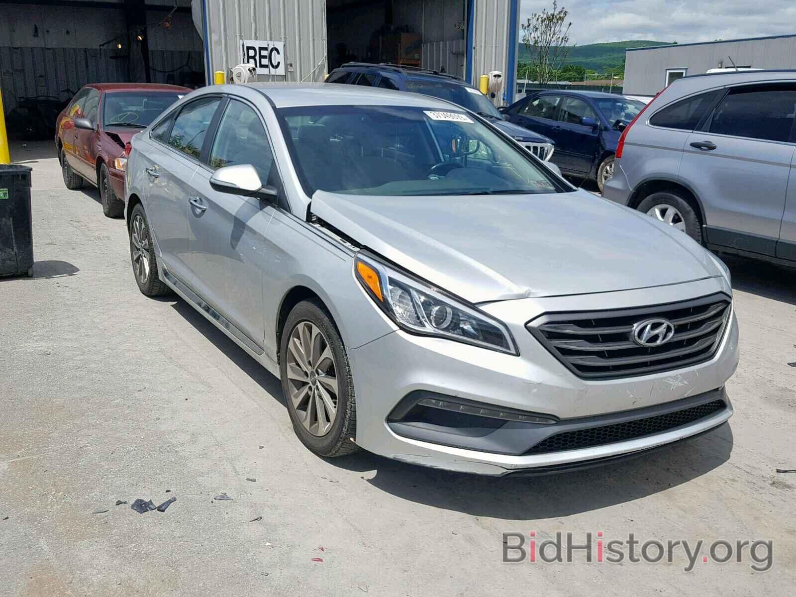 Photo 5NPE34AF7FH127802 - HYUNDAI SONATA 2015