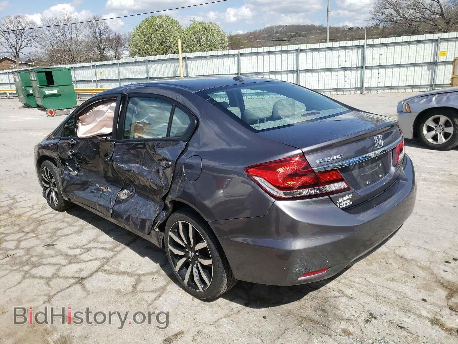 2014 HONDA CIVIC - VIN: 19XFB2F9XEE068701 - Фото 3