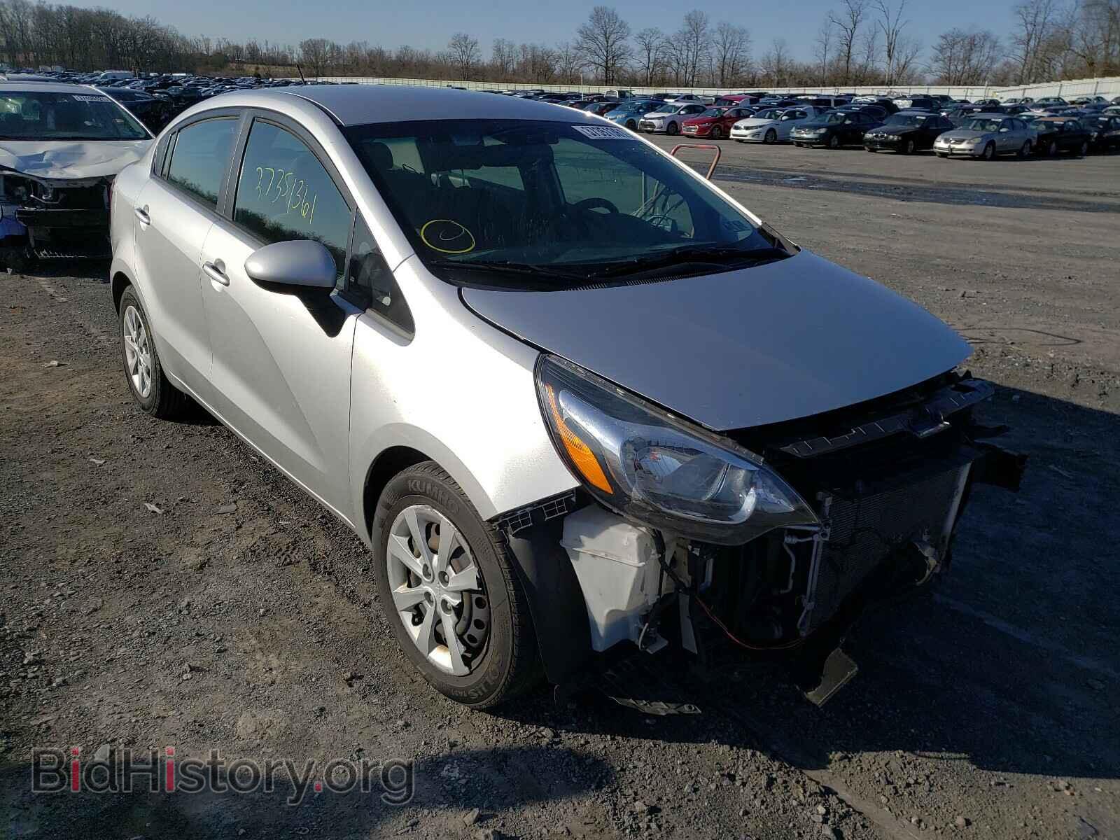 Фотография KNADM4A36F6466847 - KIA RIO 2015