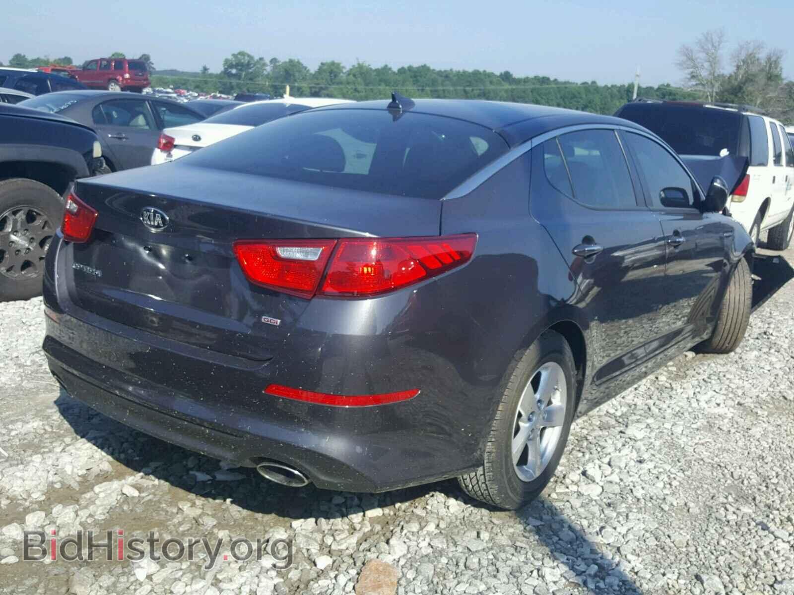 2015 KIA OPTIMA - VIN: KNAGM4A70F5644239 - Photo 4