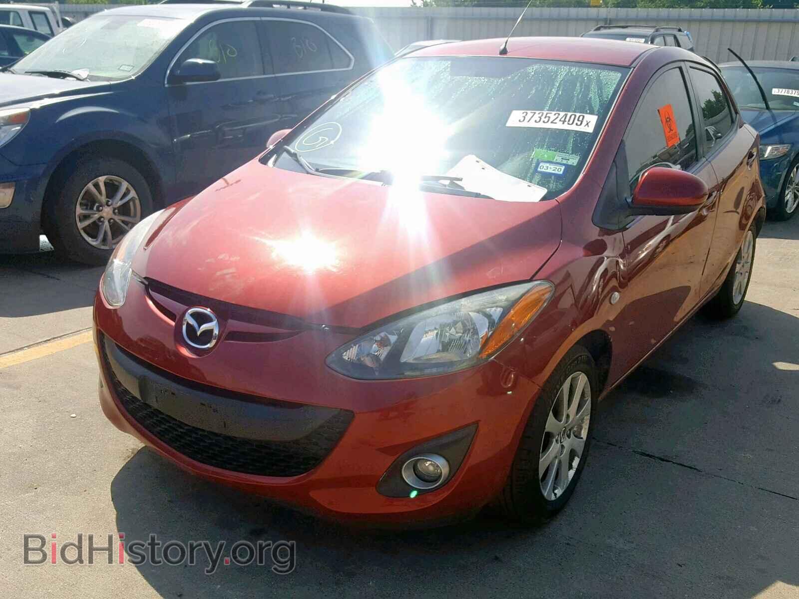 2014 MAZDA 2 - VIN: JM1DE1LY5E0174728 - Фото 2