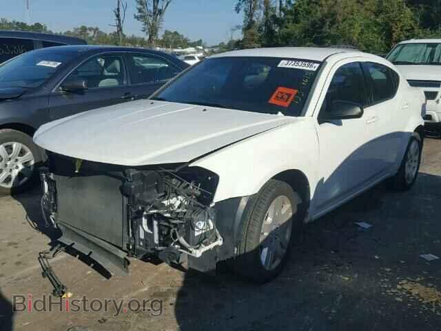 2013 DODGE AVENGER - VIN: 1C3CDZAB0DN752901 - Фото 2