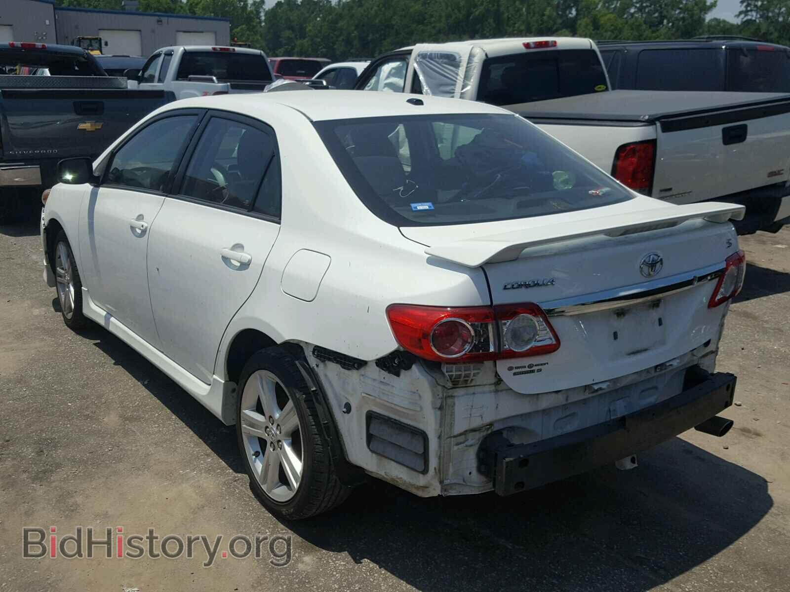 2013 TOYOTA COROLLA BA - VIN: 5YFBU4EE2DP110679 - Фото 3