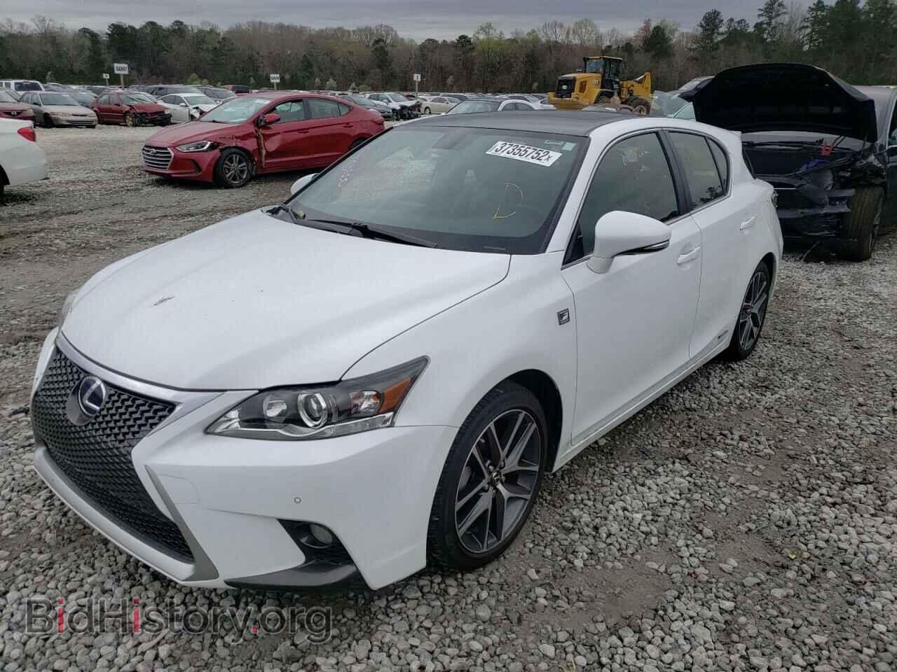 2015 LEXUS CT 200 - VIN: JTHKD5BH5F2215334 - Фото 2