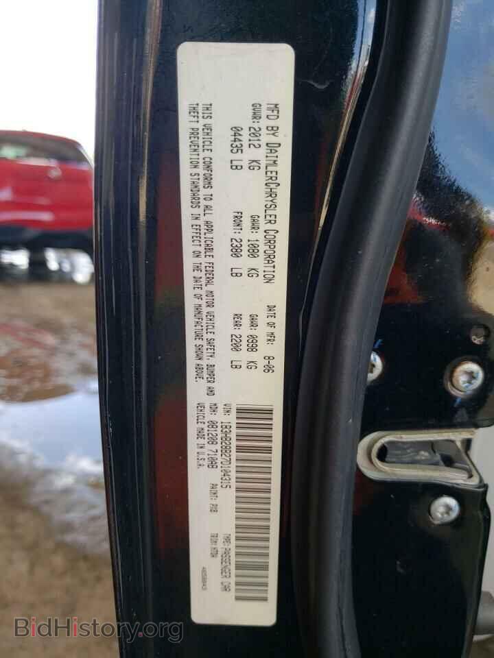 2007 DODGE CALIBER - VIN: 1B3HB28B27D104315 - Фото 10