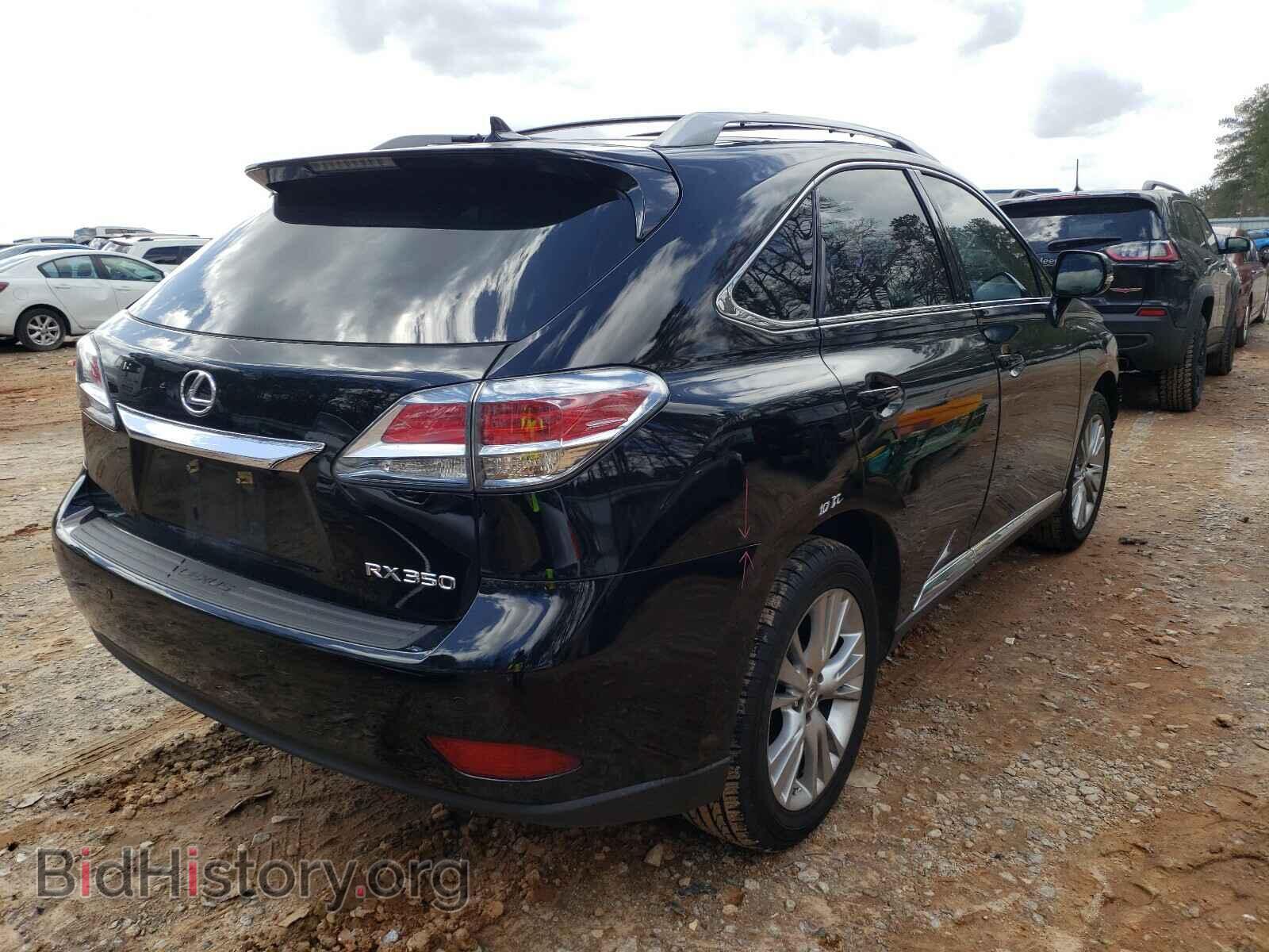 2013 LEXUS RX350 - VIN: 2T2ZK1BA4DC101191 - Фото 4