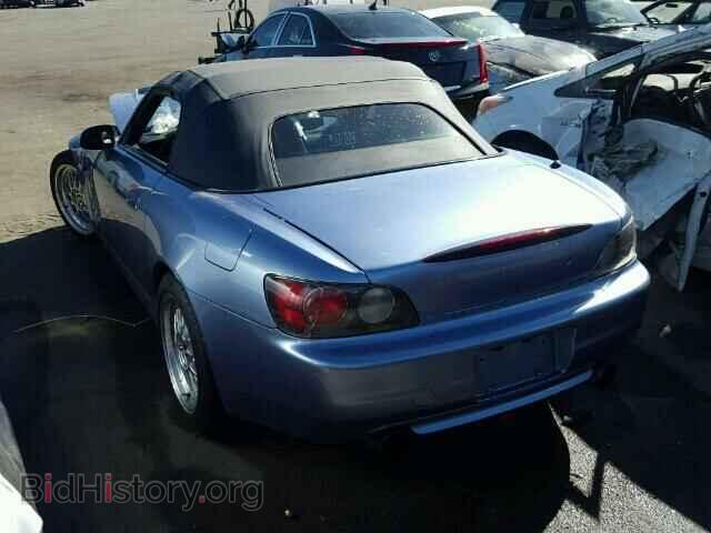2002 HONDA S2000 - VIN: JHMAP11422T000458 - Фото 3