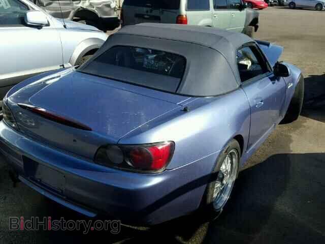 2002 HONDA S2000 - VIN: JHMAP11422T000458 - Фото 4