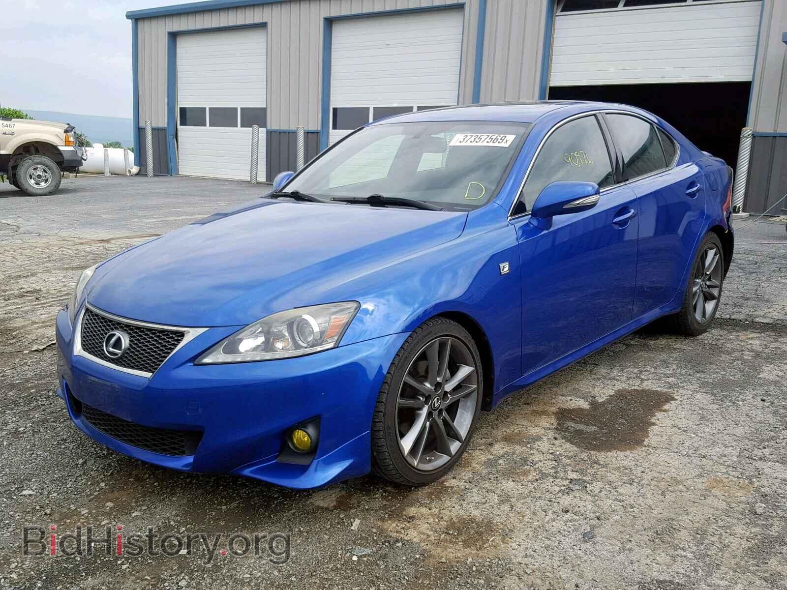 2011 LEXUS IS 250 - VIN: JTHBF5C26B5141127 - Фото 2
