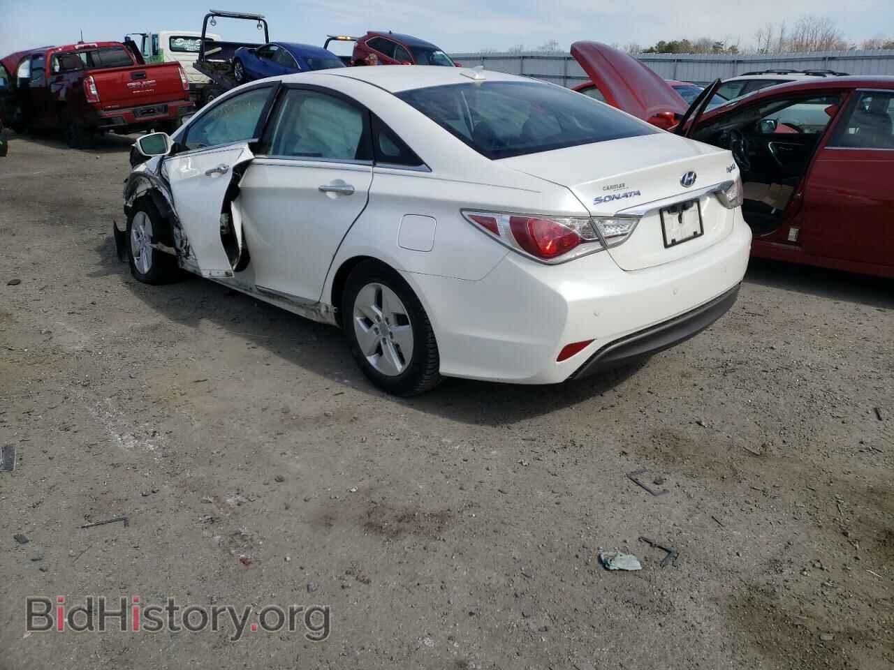 2012 HYUNDAI SONATA - VIN: KMHEC4A44CA027573 - Фото 3