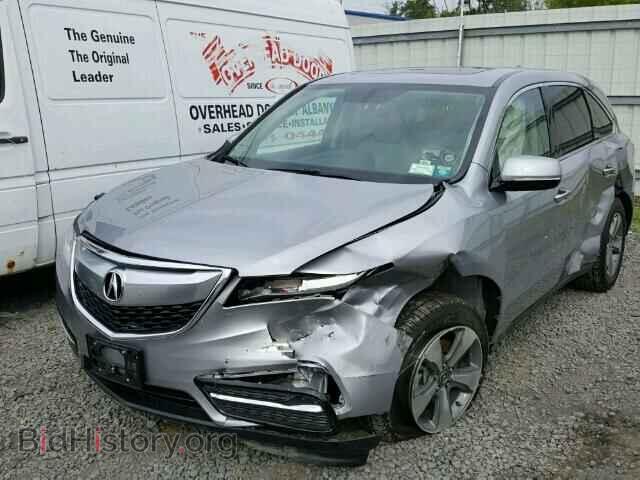 2016 ACURA MDX - VIN: 5FRYD4H28GB032211 - Фото 2