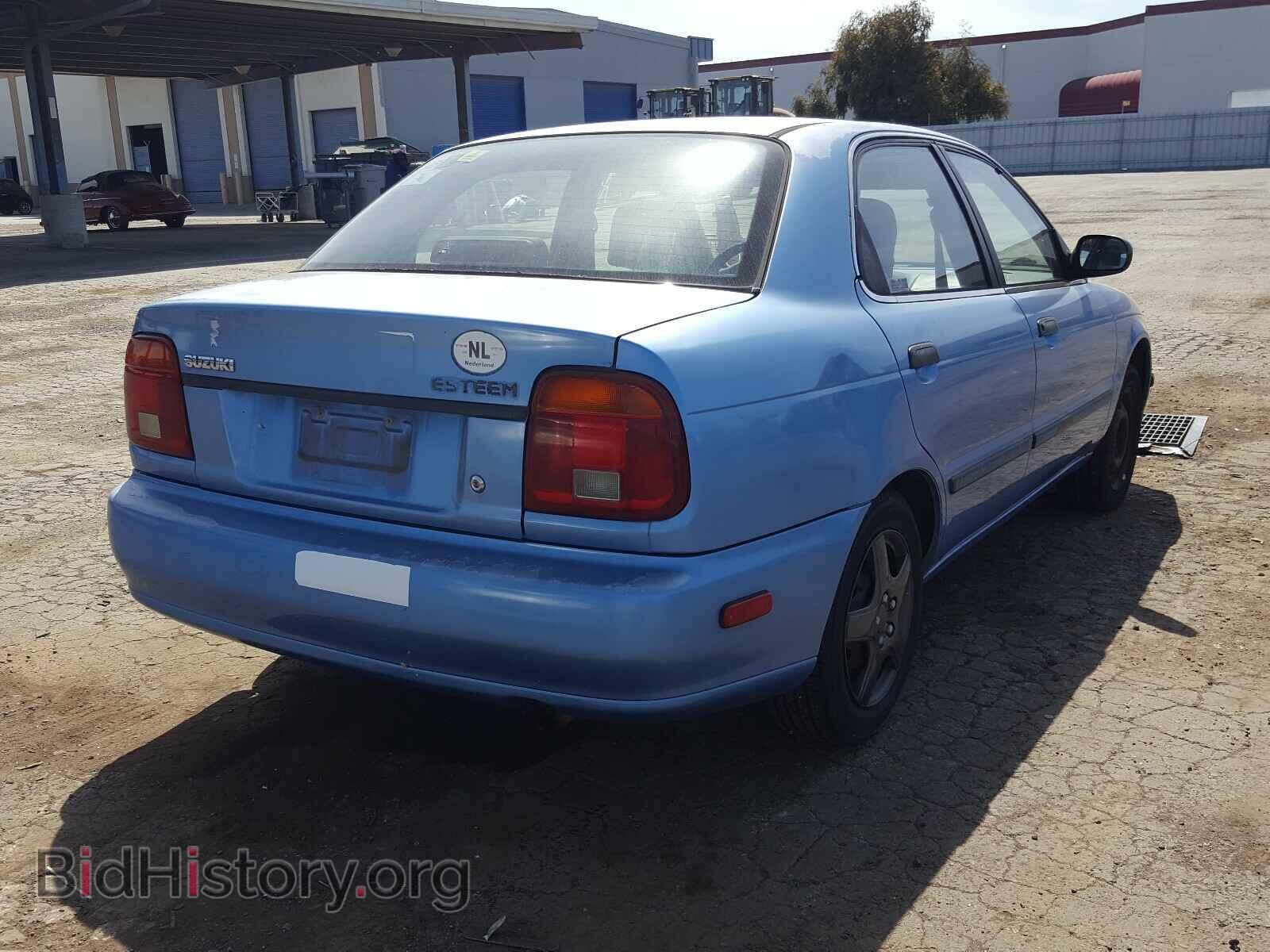 2000 SUZUKI ESTEEM GL - VIN: JS2GB31S8Y5182240 - Фото 4