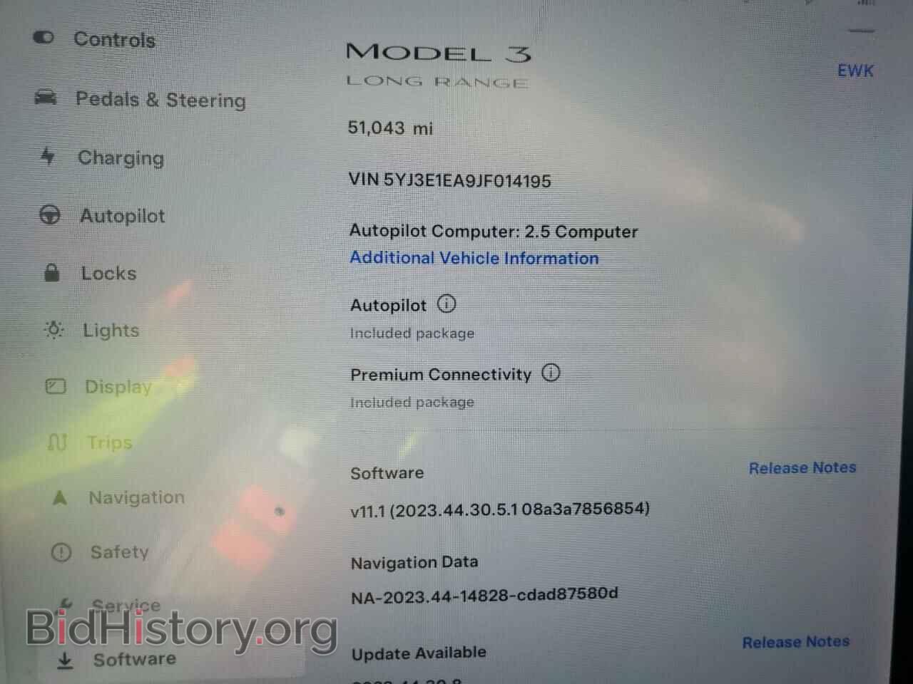 2018 TESLA MODEL 3 - VIN: 5YJ3E1EA9JF014195 - Photo 9