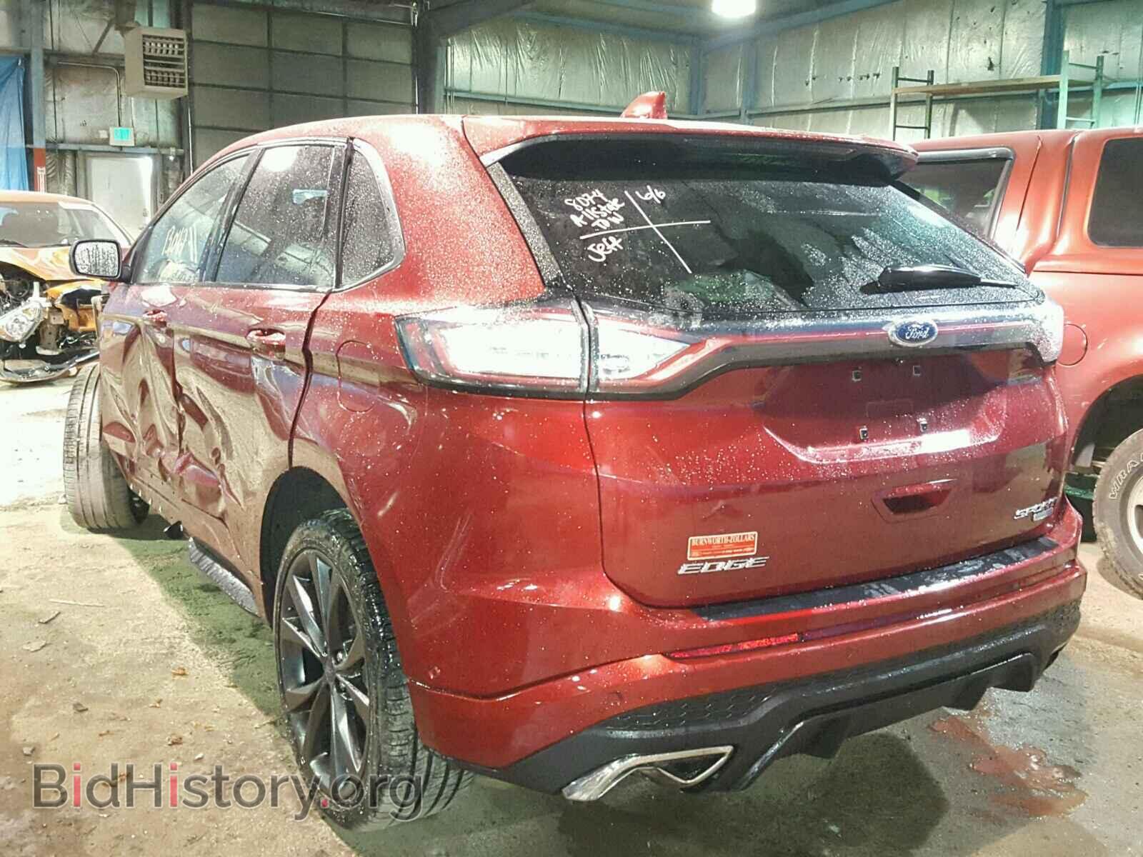 2016 FORD EDGE - VIN: 2FMPK4AP0GBB00194 - Фото 3