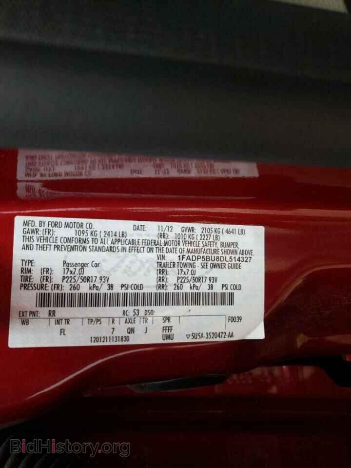 2013 FORD CMAX - VIN: 1FADP5BU8DL514327 - Фото 10