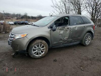 2014 Ford EDGE EDGE SEL, gray — VIN 2FMDK4JC9EBB33997, Copart