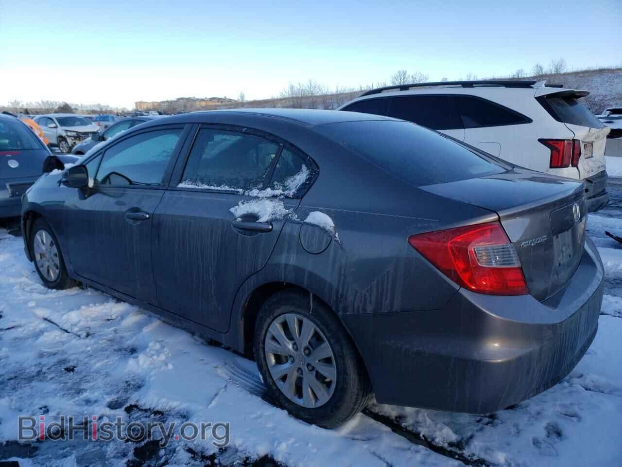 2012 HONDA CIVIC - VIN: 2HGFB2F56CH603040 - Фото 2