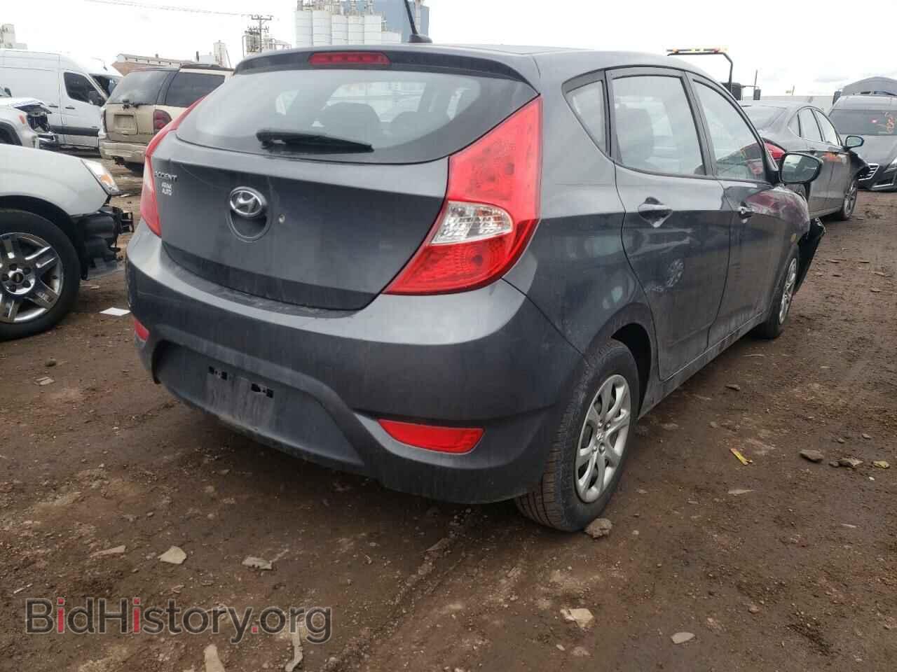 2012 HYUNDAI ACCENT - VIN: KMHCT5AE9CU016377 - Фото 4