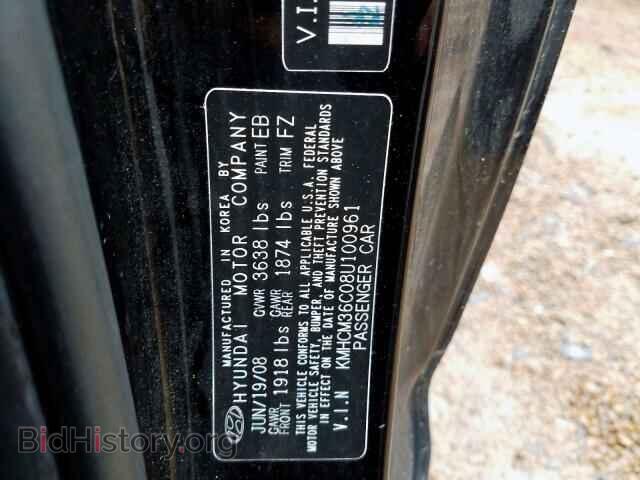 2009 HYUNDAI ACCENT - VIN: KMHCM36C08U100961 - Фото 10