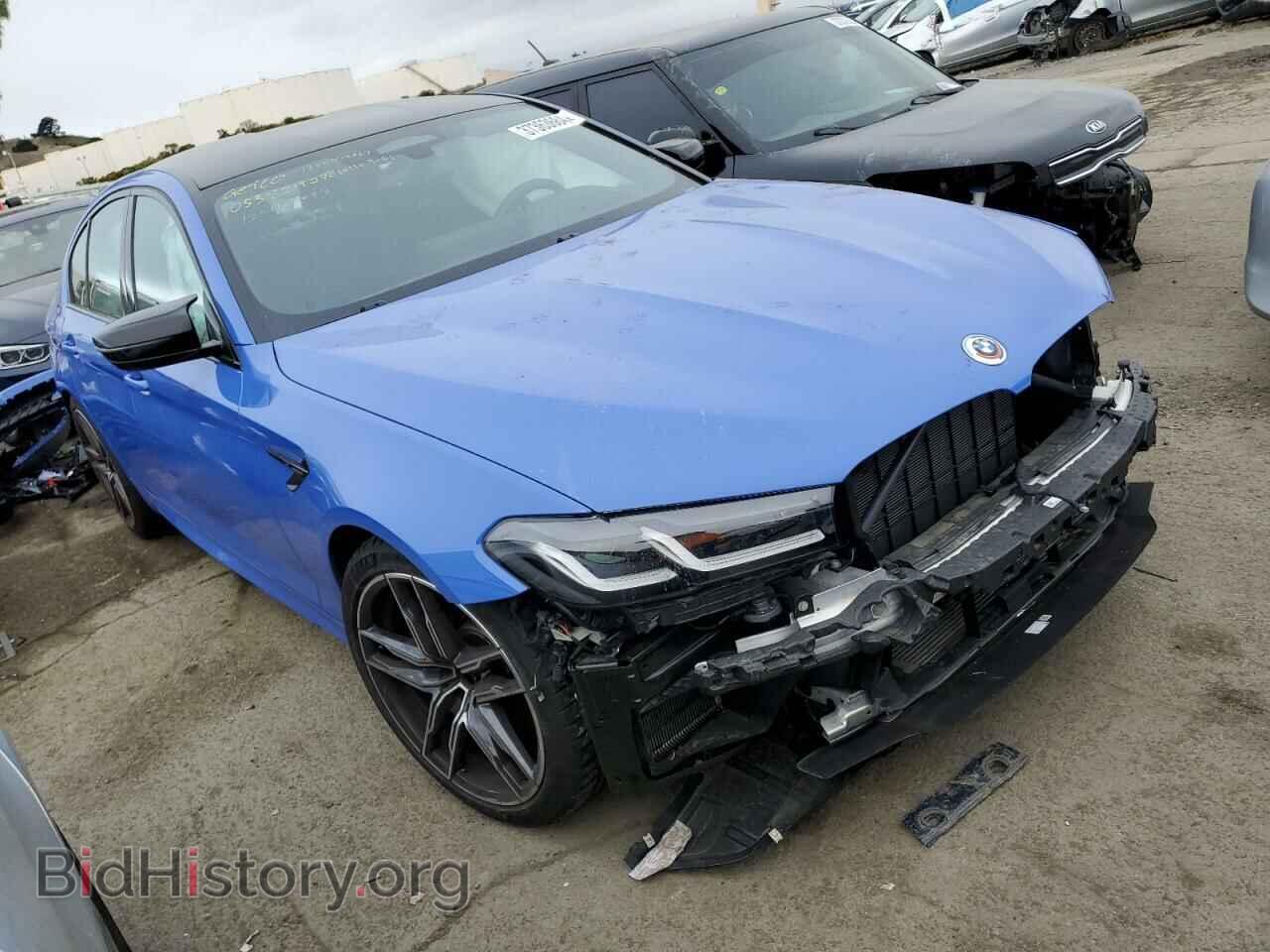 2022 BMW M5 - VIN: WBS83CH03NCK69592 - Фото 4