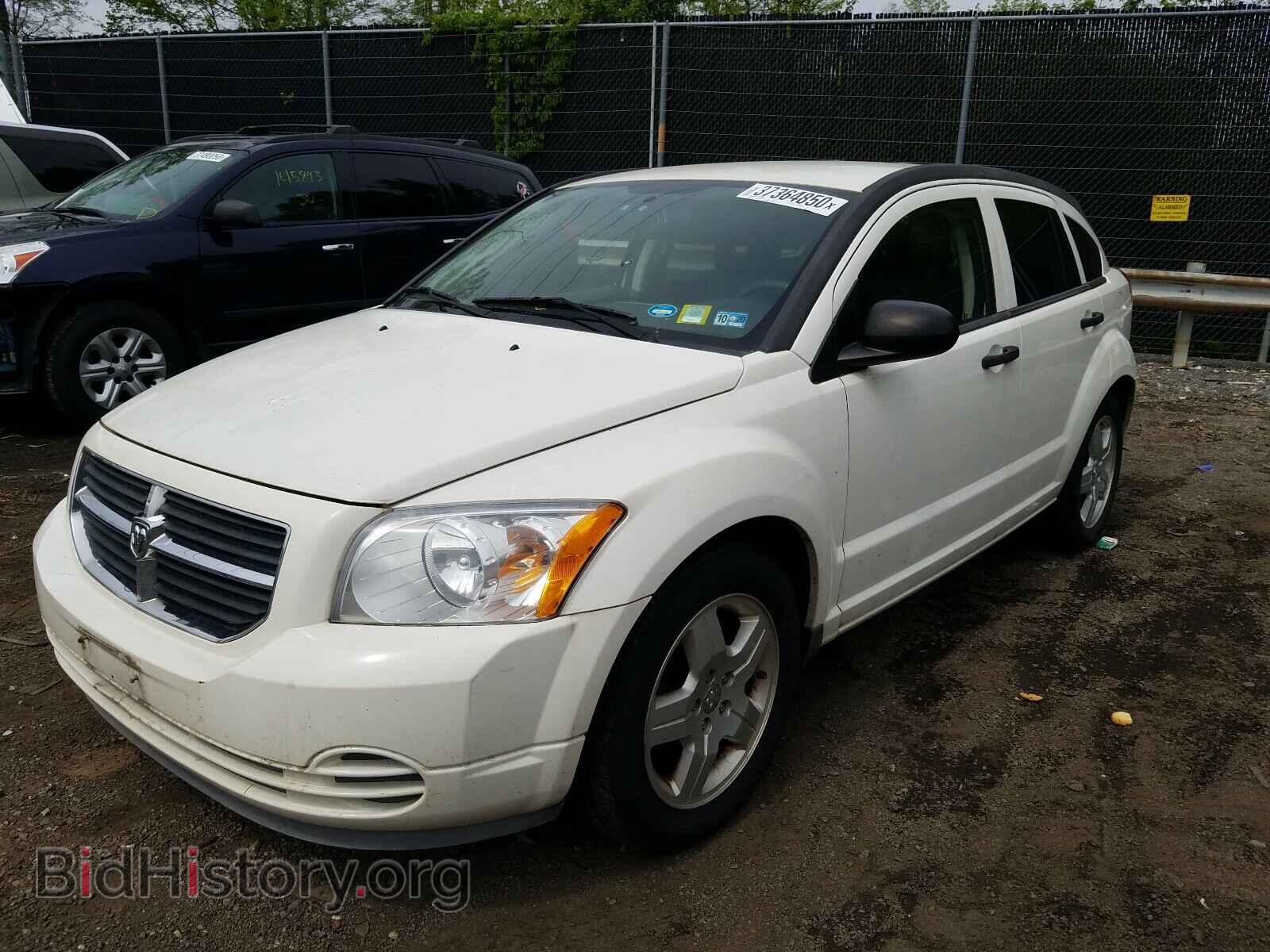2008 DODGE CALIBER - VIN: 1B3HB48B48D773781 - Фото 2