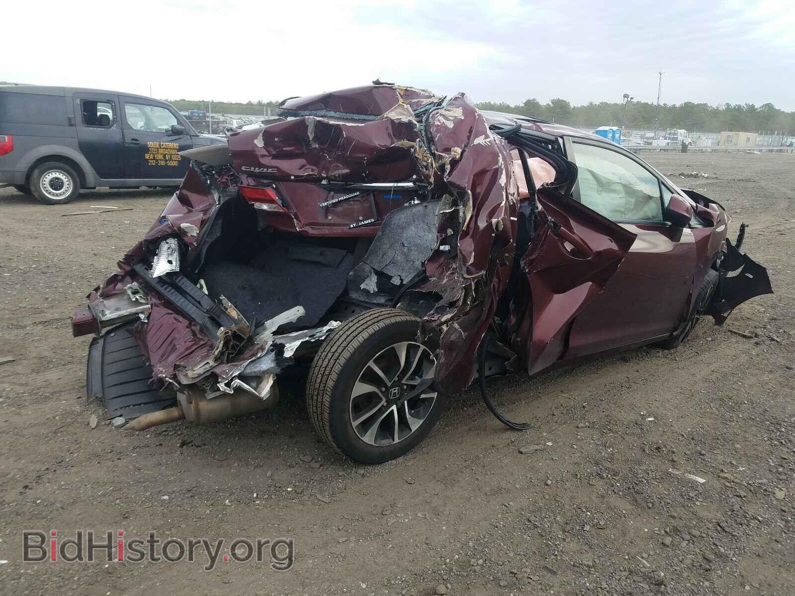 2013 HONDA CIVIC - VIN: 19XFB2F90DE283843 - Фото 4