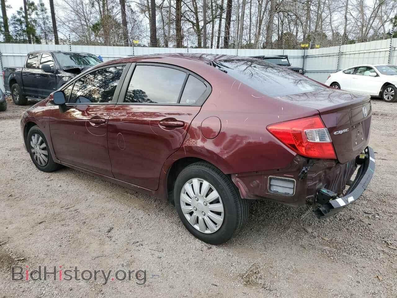 2012 HONDA CIVIC - VIN: 19XFB2F58CE384401 - Фото 2