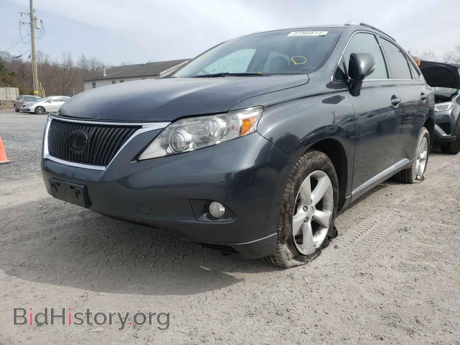2011 LEXUS RX350 - VIN: 2T2BK1BA3BC088075 - Фото 2