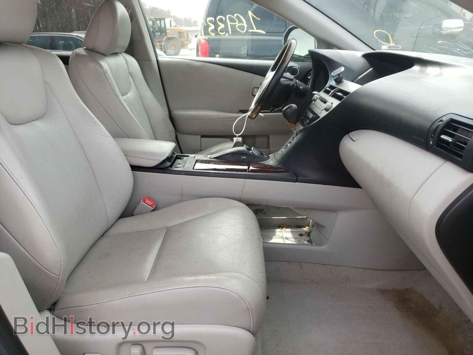 2011 LEXUS RX350 - VIN: 2T2BK1BA3BC088075 - Фото 5