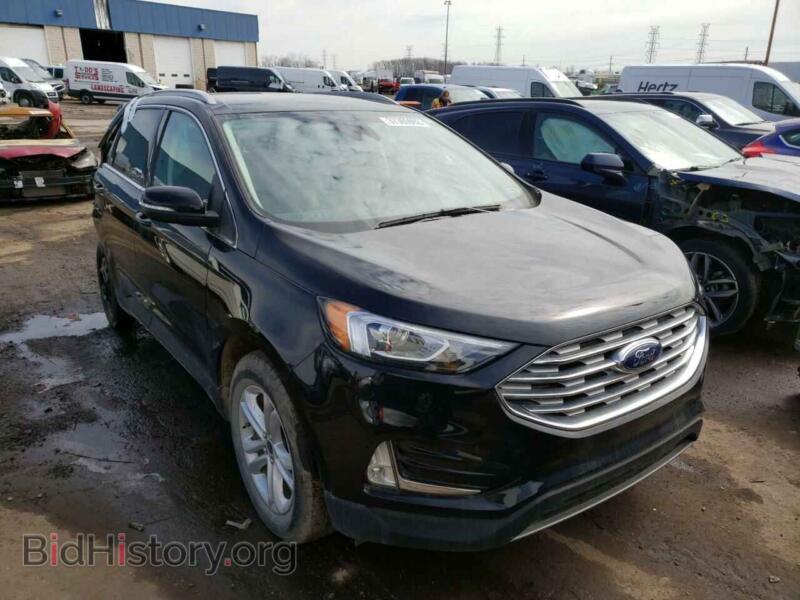 2020 Ford EDGE Edge SEL (VIN 2FMPK4J92LBB25447) — фото 1 из 10, Copart, повреждение: задняя часть
