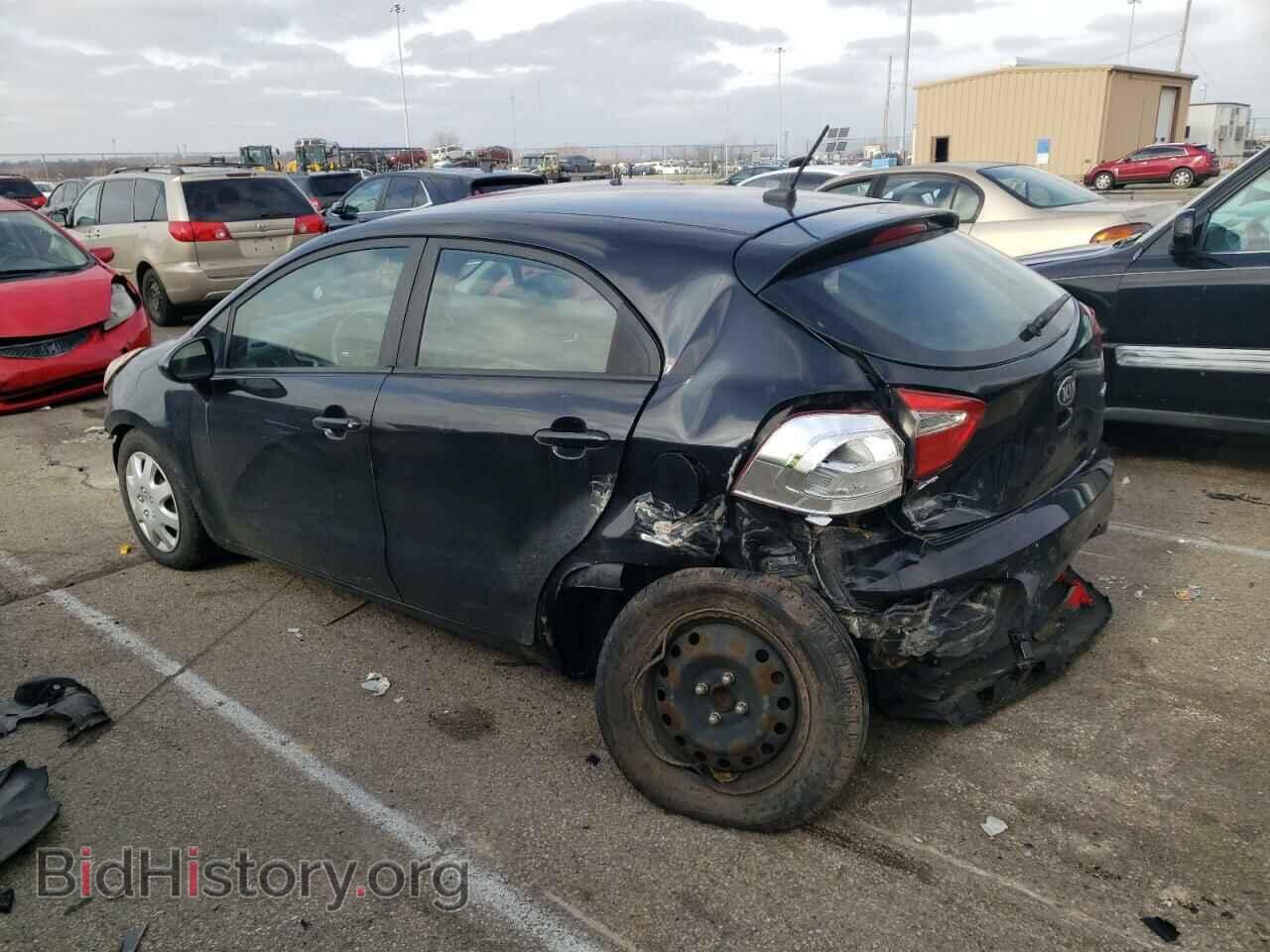 2013 KIA RIO - VIN: KNADN5A38D6203730 - Фото 2