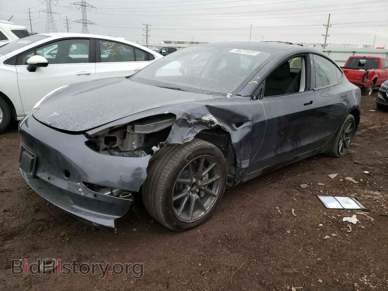 Photo 5YJ3E1EA2NF287968 - TESLA MODEL 3 2022