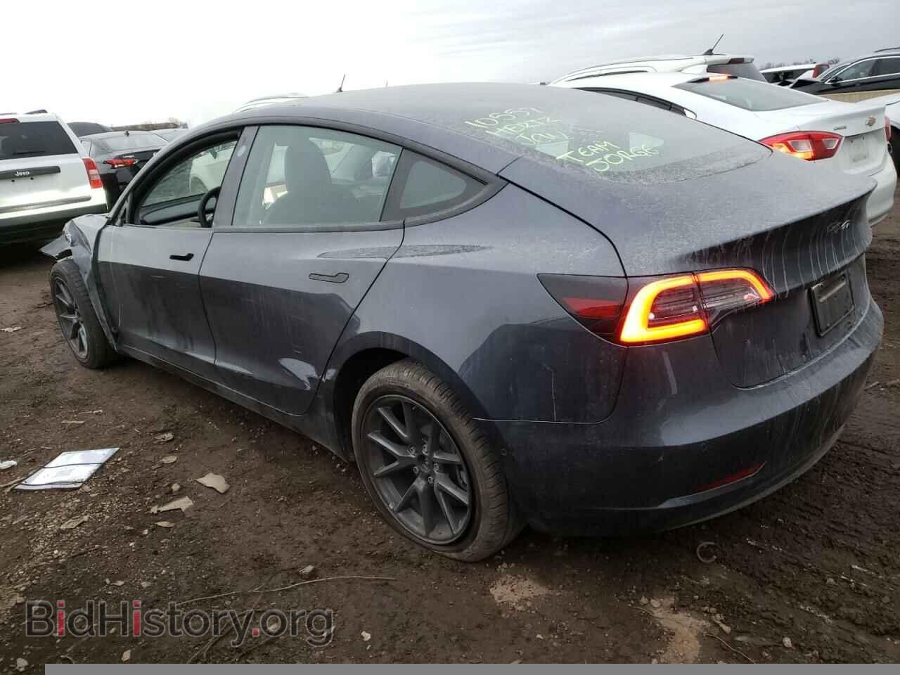 2022 TESLA MODEL 3 - VIN: 5YJ3E1EA2NF287968 - Фото 2