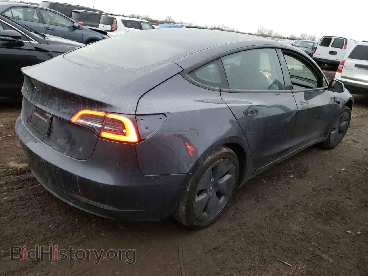 2022 TESLA MODEL 3 - VIN: 5YJ3E1EA2NF287968 - Фото 3