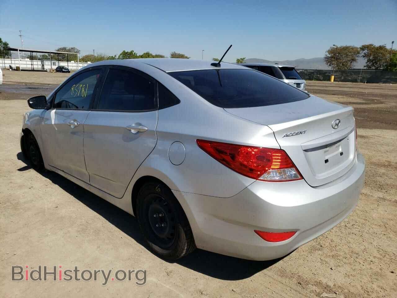 2014 HYUNDAI ACCENT - VIN: KMHCT4AE4EU709452 - Фото 3