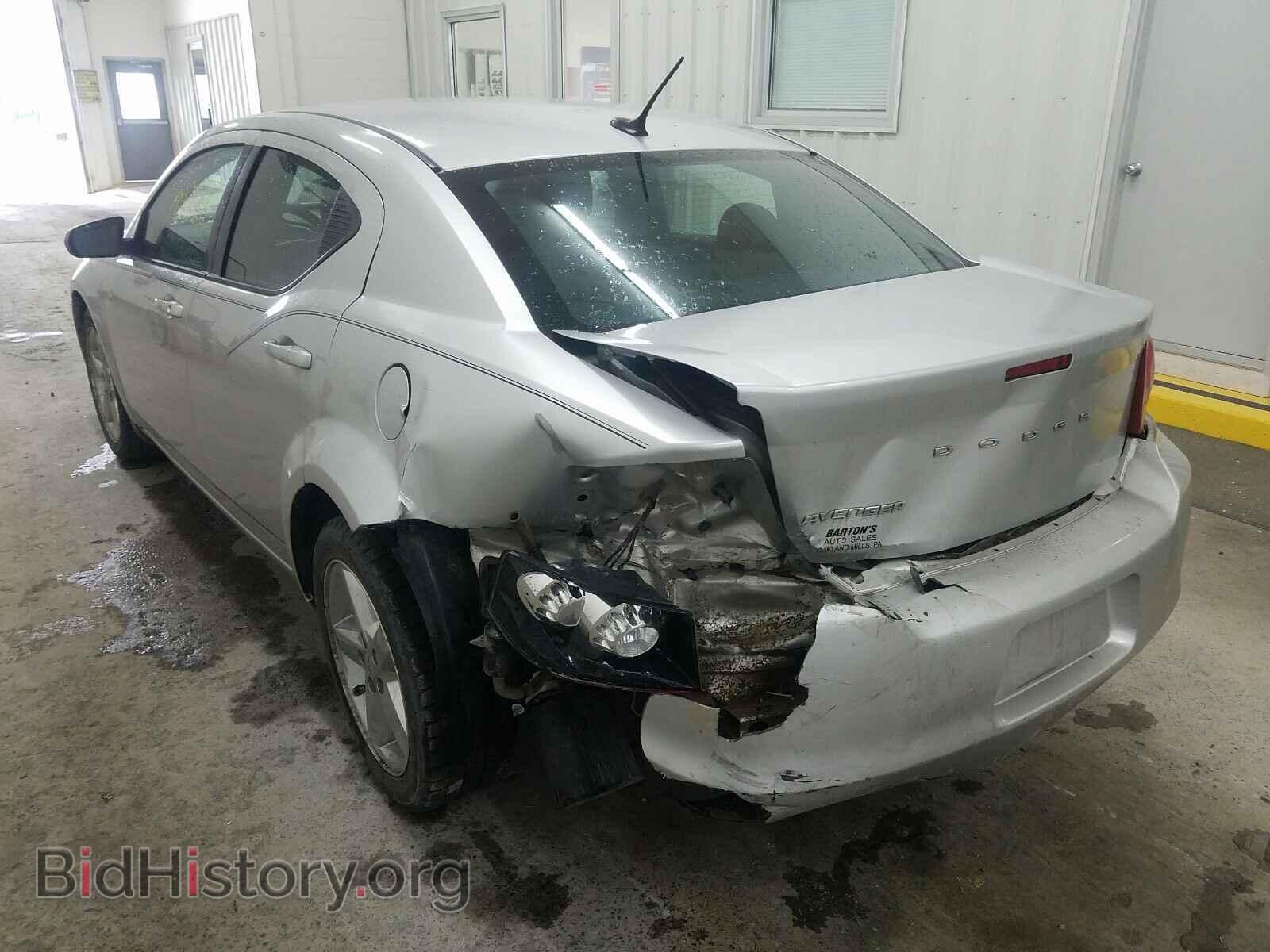 2012 DODGE AVENGER - VIN: 1C3CDZAB4CN141719 - Фото 3