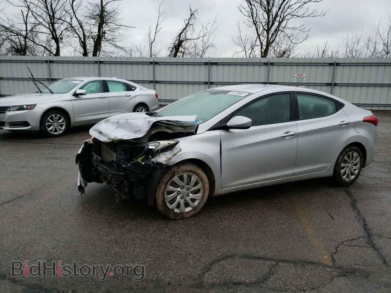 Photo KMHDH4AE7CU328794 - HYUNDAI ELANTRA 2012