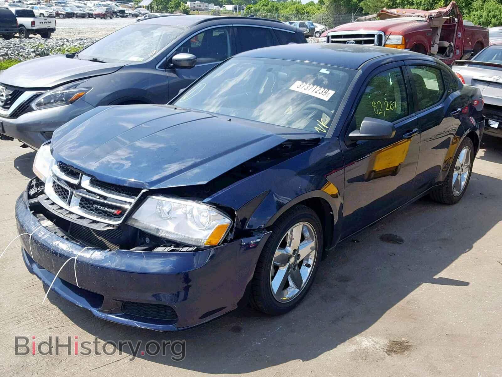 2013 DODGE AVENGER - VIN: 1C3CDZAB3DN650489 - Фото 2
