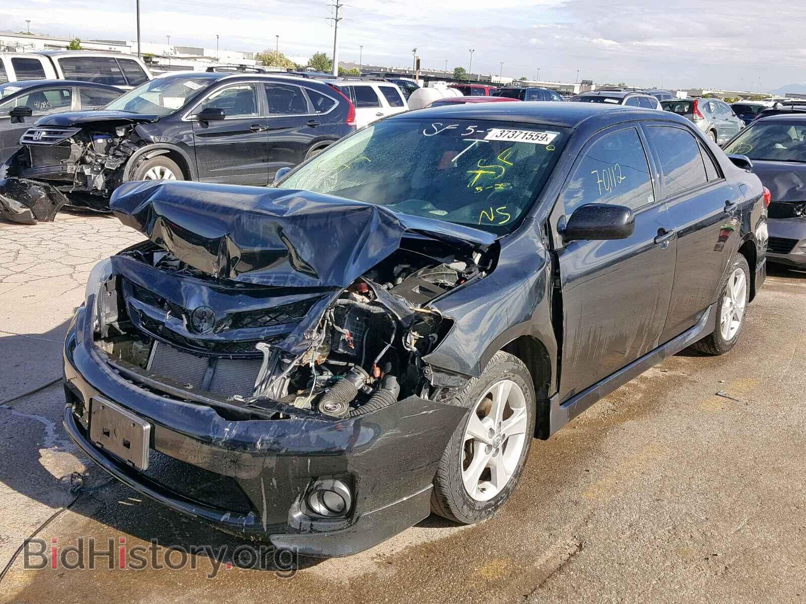 2013 TOYOTA COROLLA BA - VIN: 5YFBU4EE3DP208572 - Фото 2