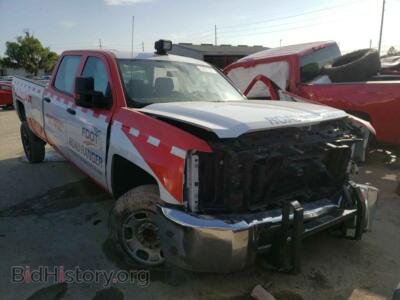 2019 Chevrolet SILVERADO, красный — VIN 1GC1CREG4KF254879, Copart