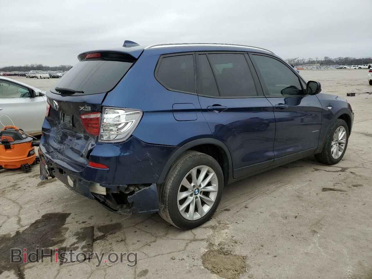 2014 BMW X3 - VIN: 5UXWX9C55E0D38567 - Фото 3