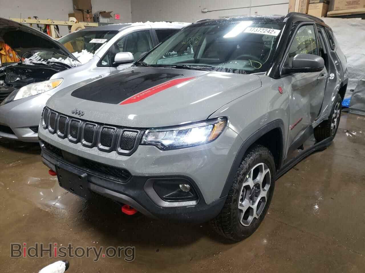 2022 JEEP COMPASS - VIN: 3C4NJDDB9NT130603 - Фото 2
